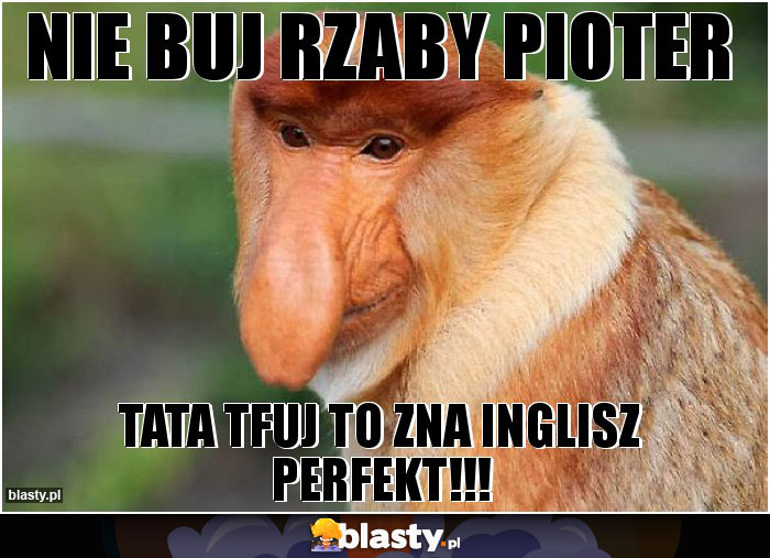 NIE BUJ RZABY PIOTER