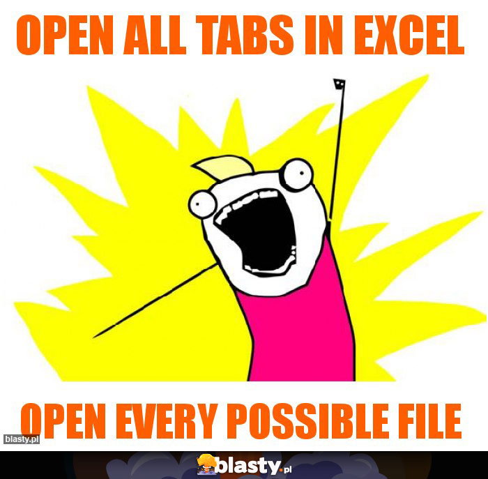 Open all tabs in excel Open all tabs in excel