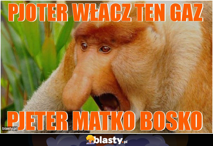 pjoter włacz ten gaz