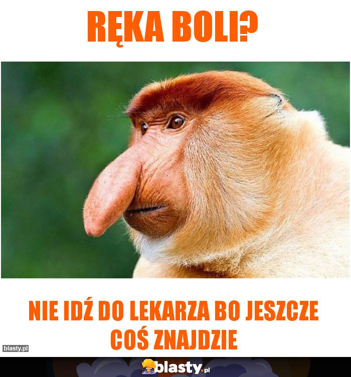 Ręka boli?