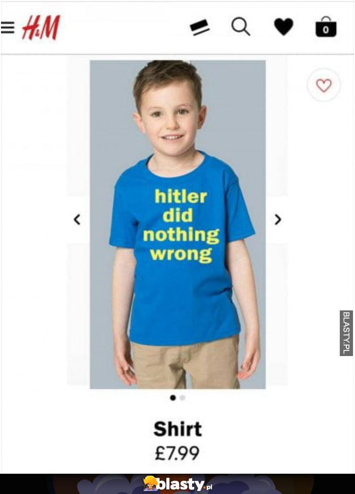 Ubrania H&M - hitler did nothing wrong