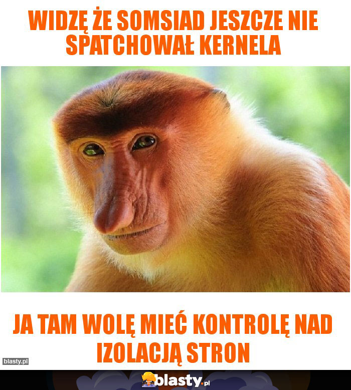 widzę że somsiad jeszcze nie spatchował kernela