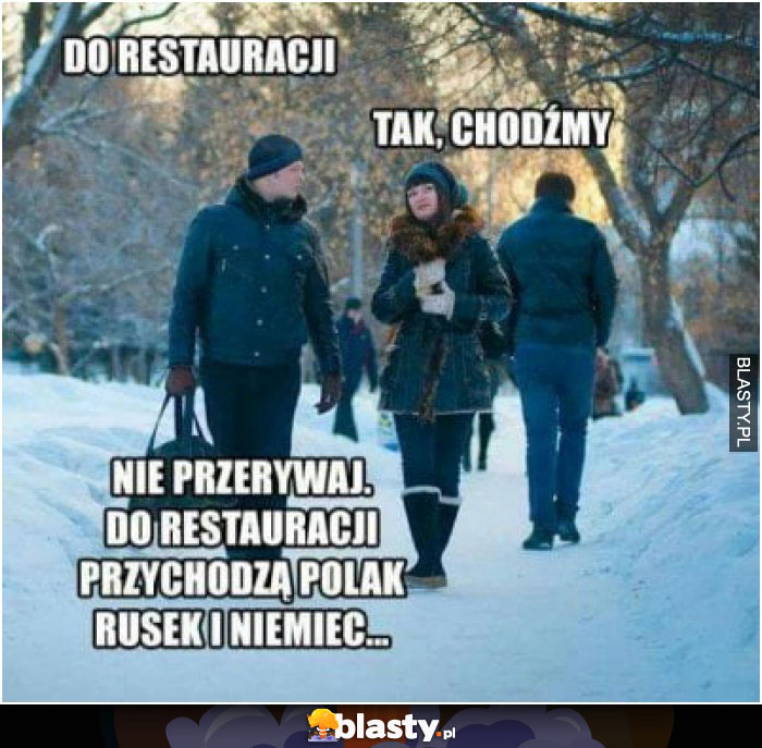 Do restauracji - tak chodźmy