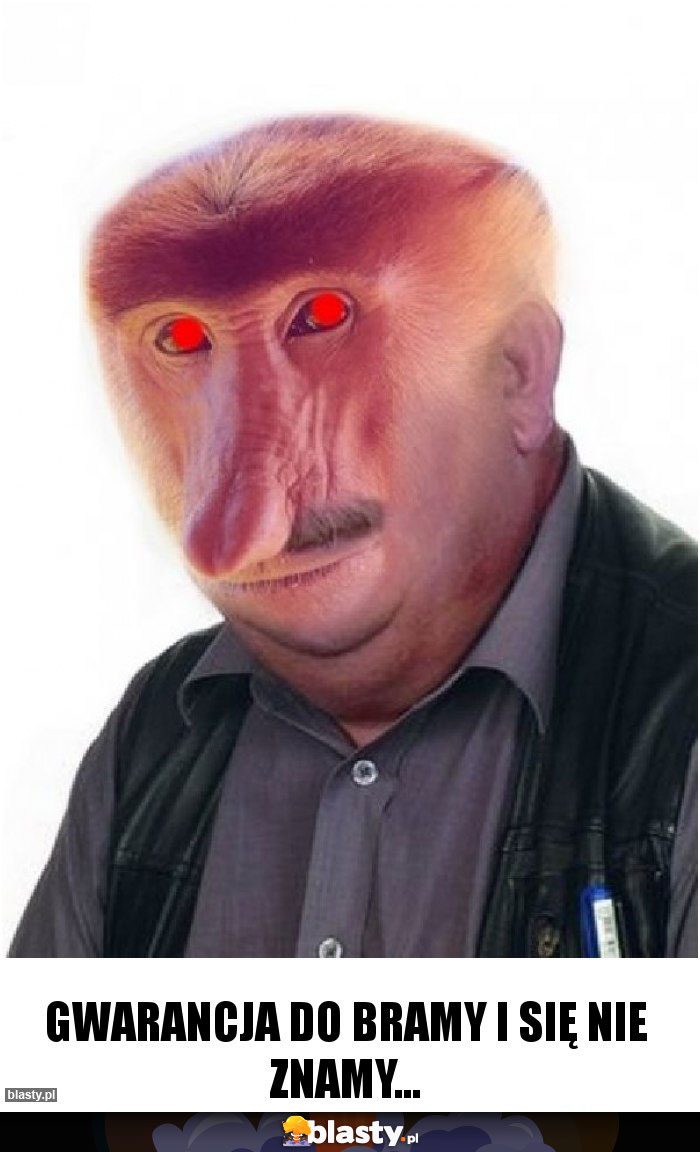 Gwarancja do bramy i się nie znamy... Gwarancja do bramy i się nie znamy...