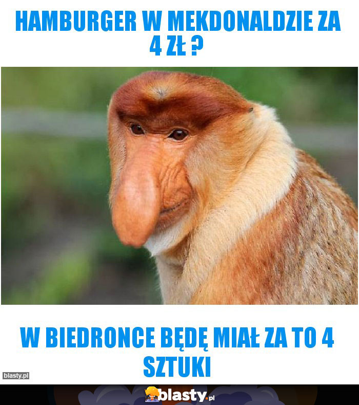 Hamburger w Mekdonaldzie za 4 zł ? Hamburger w Mekdonaldzie za 4 zł ?