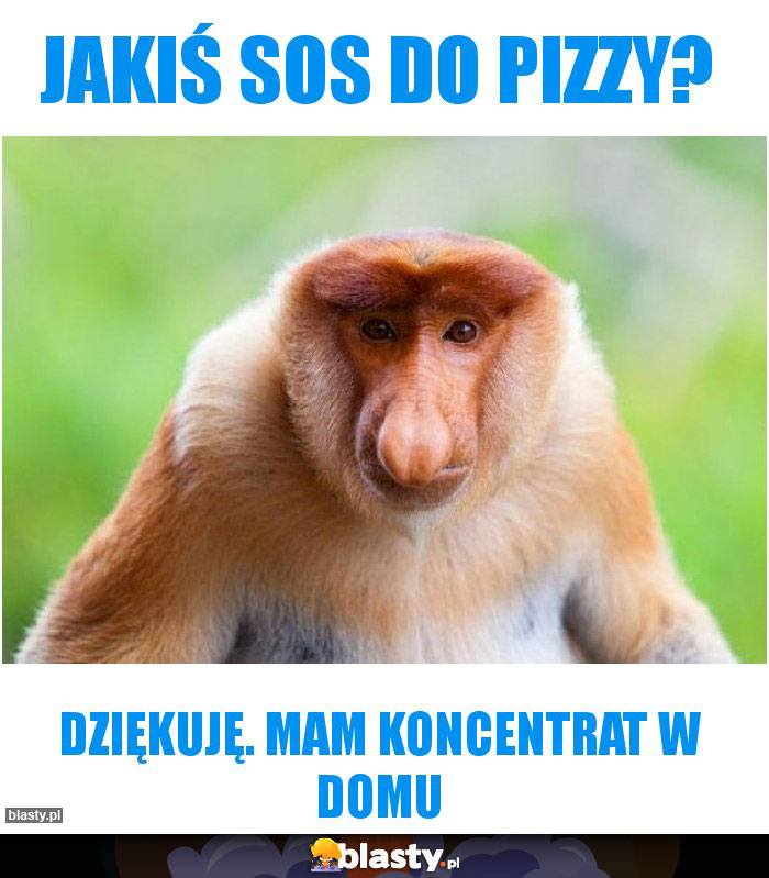 Jakiś sos do pizzy? Jakiś sos do pizzy?