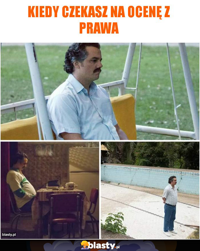 Kiedy czekasz na ocenę z prawa Kiedy czekasz na ocenę z prawa