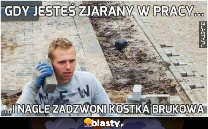 Kiedy jesteś zjarany w pracy