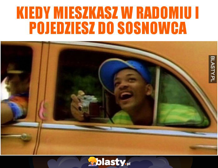 Kiedy mieszkasz w radomiu i pojedziesz do sosnowca