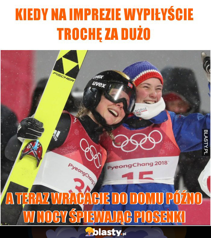 Kiedy na imprezie wypiłyście trochę za dużo Kiedy na imprezie wypiłyście trochę za dużo