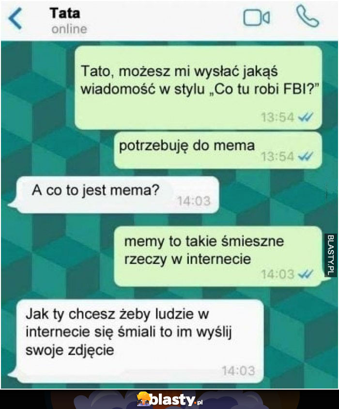 Ojciec troll - mistrz ciętej riposty