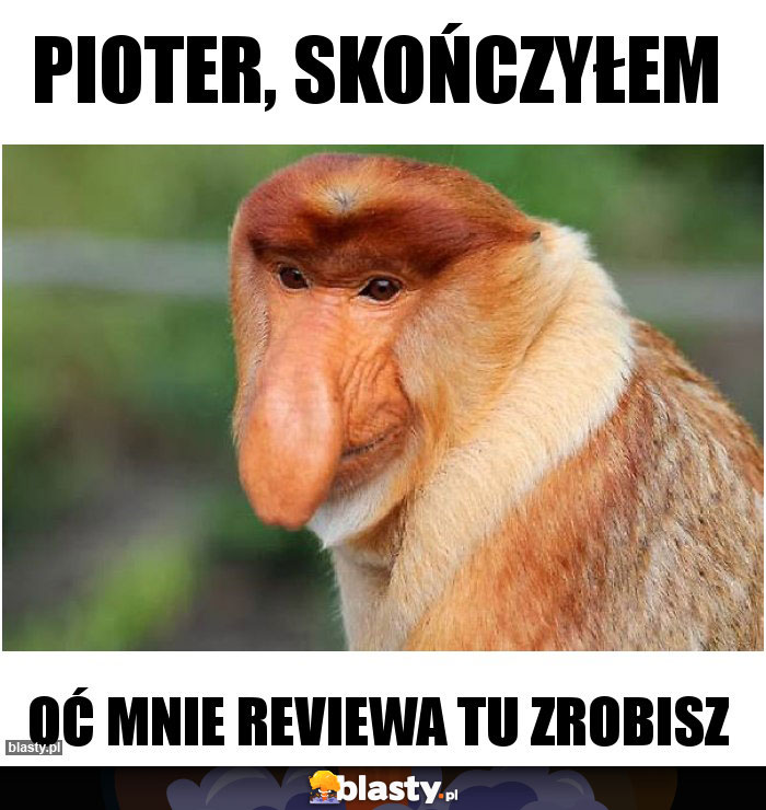 PIOTER, skończyłem PIOTER, skończyłem