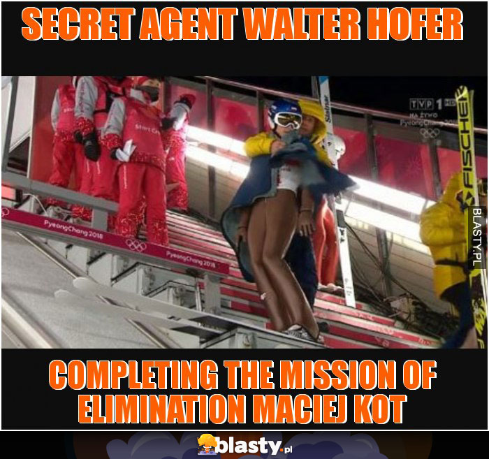 Secret agent Walter Hofer Secret agent Walter Hofer