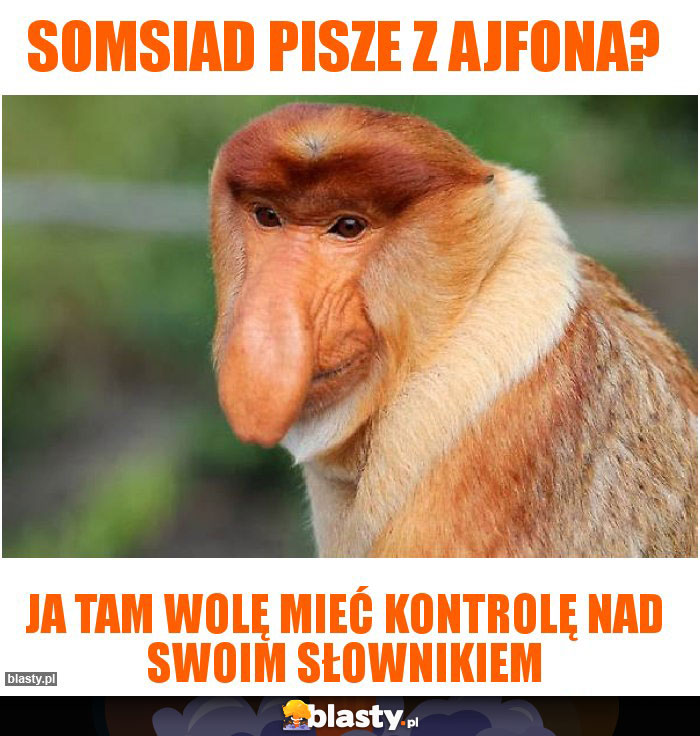 Somsiad pisze z ajfona? Somsiad pisze z ajfona?