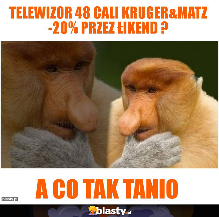 Telewizor 48 cali Kruger&Matz -20% przez łikend ? Telewizor 48 cali Kruger&Matz -20% przez łikend ?