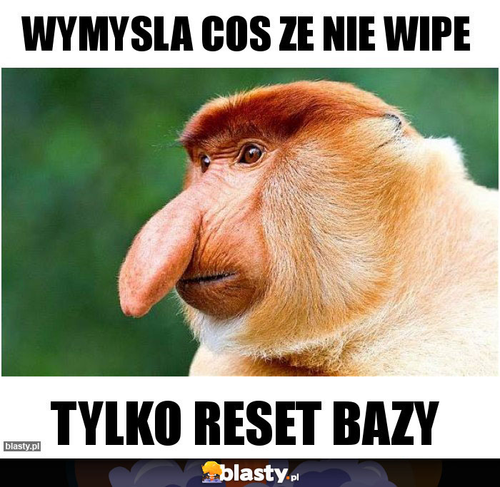 wymysla cos ze nie wipe wymysla cos ze nie wipe