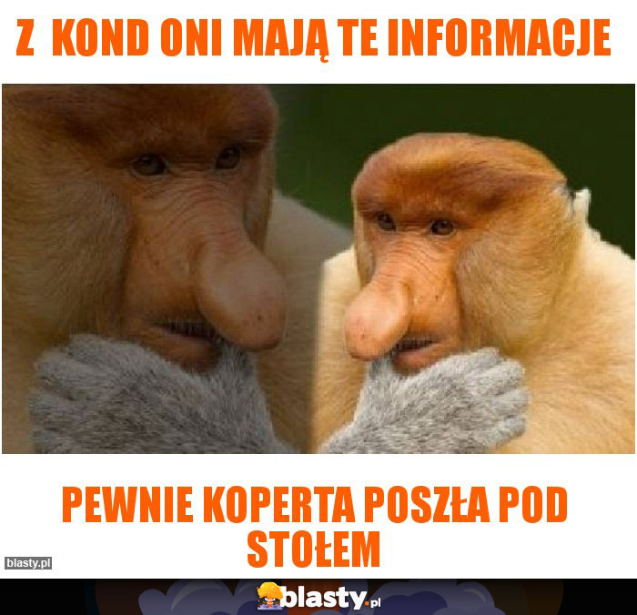 Z KOND oni mają te informacje Z KOND oni mają te informacje