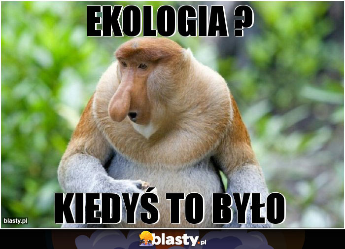 EKOLOGIA ? EKOLOGIA ?