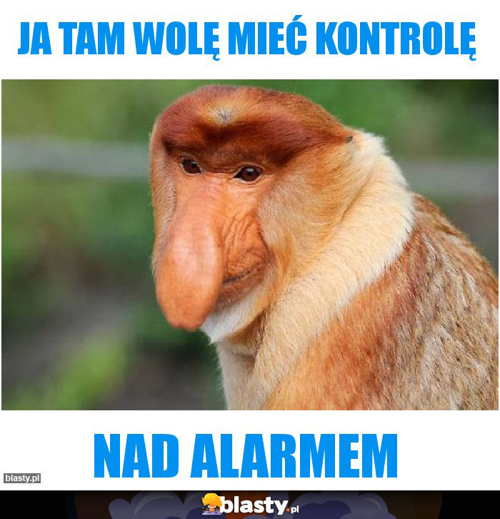 Ja tam wolę mieć kontrolę Ja tam wolę mieć kontrolę