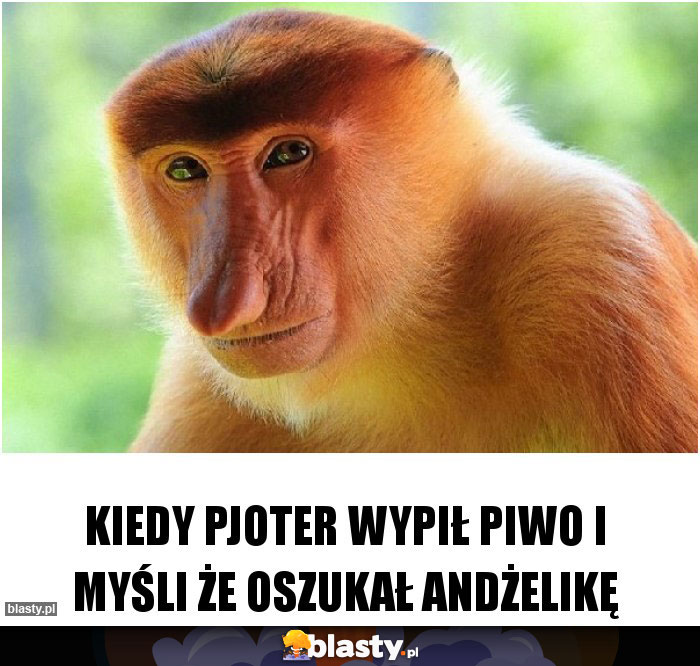 KIEDY PJOTER WYPIŁ PIWO I MYŚLI ŻE OSZUKAŁ ANDŻELIKĘ KIEDY PJOTER WYPIŁ PIWO I MYŚLI ŻE OSZUKAŁ ANDŻELIKĘ