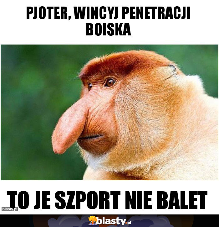 Pjoter, wincyj penetracji boiska Pjoter, wincyj penetracji boiska
