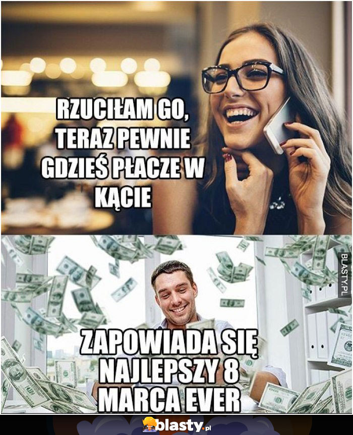 Rzuciłam go