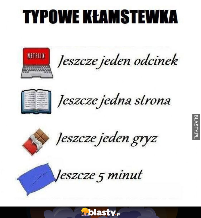 Typowe kłamstwa