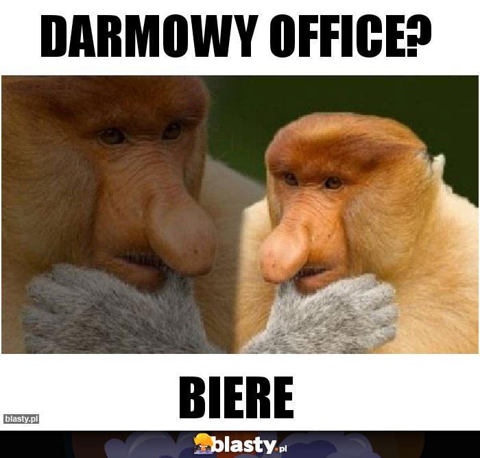 Darmowy office? Darmowy office?