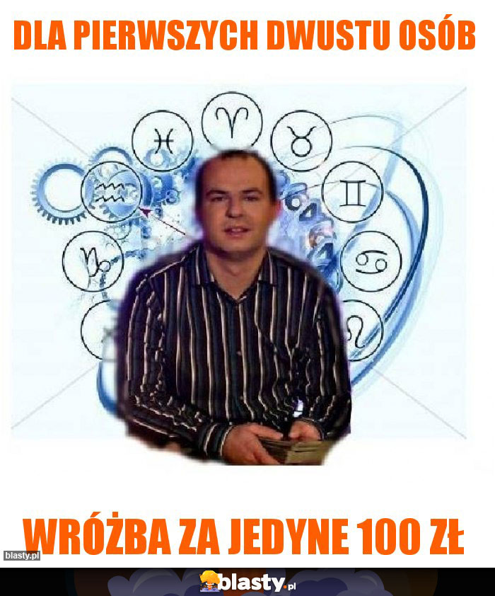 dla pierwszych dwustu osób dla pierwszych dwustu osób