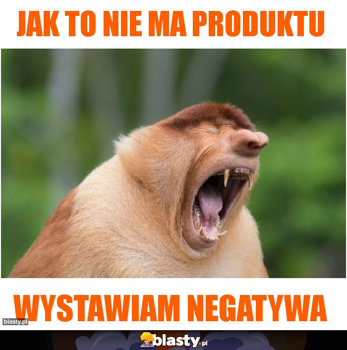 jak to nie ma produktu jak to nie ma produktu