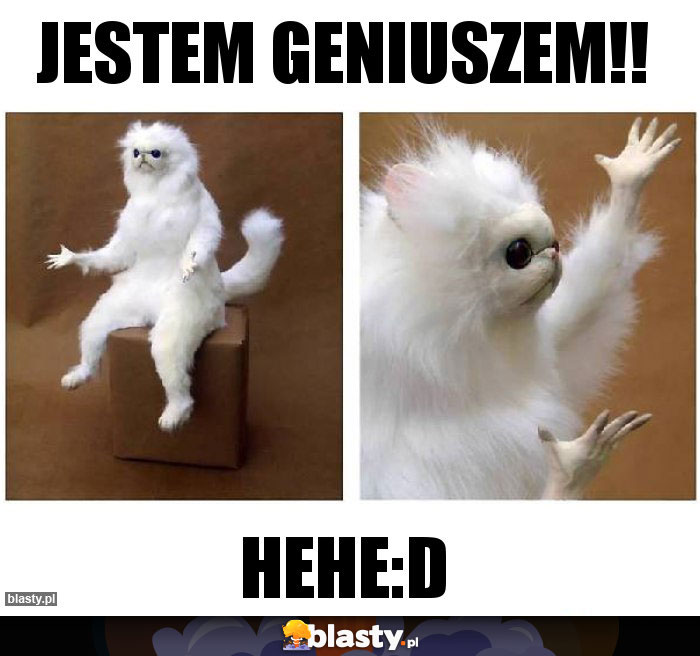 Jestem Geniuszem!! Jestem Geniuszem!!