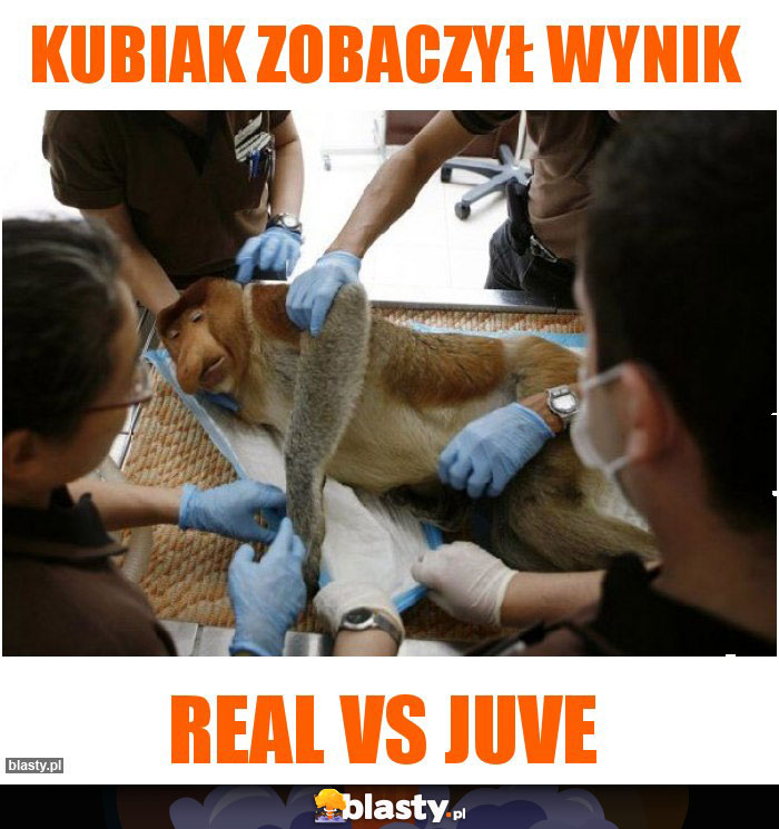 Kubiak zobaczył wynik Kubiak zobaczył wynik