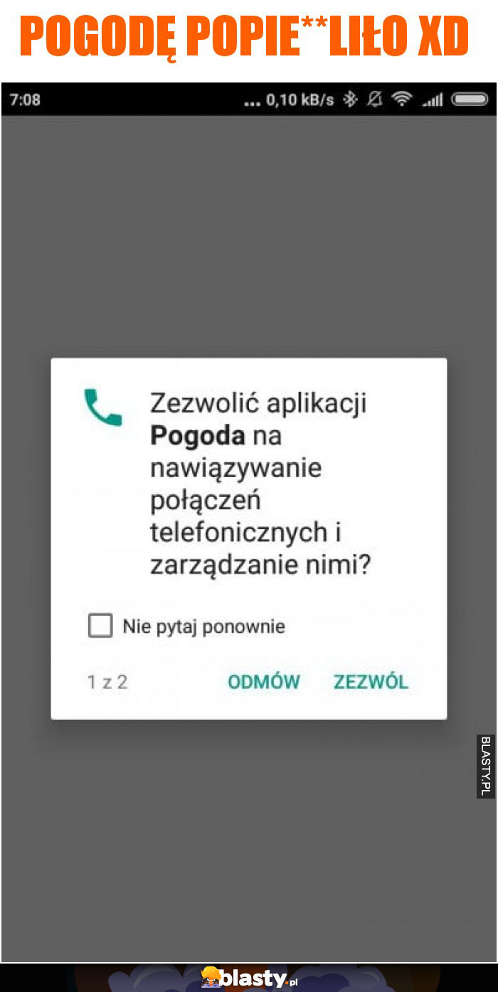 Pogodę Popie**liło xD