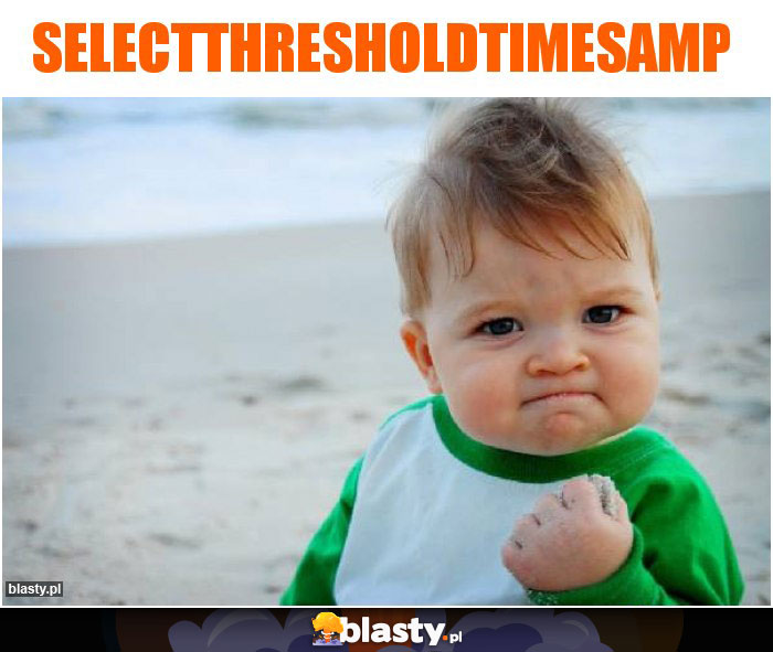selectThresholdTimesamp selectThresholdTimesamp