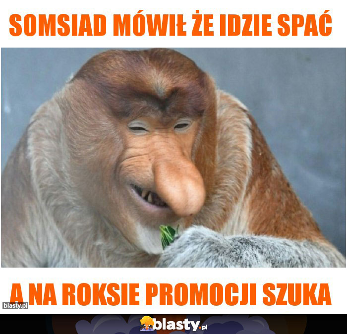 Somsiad mówił że idzie spać Somsiad mówił że idzie spać