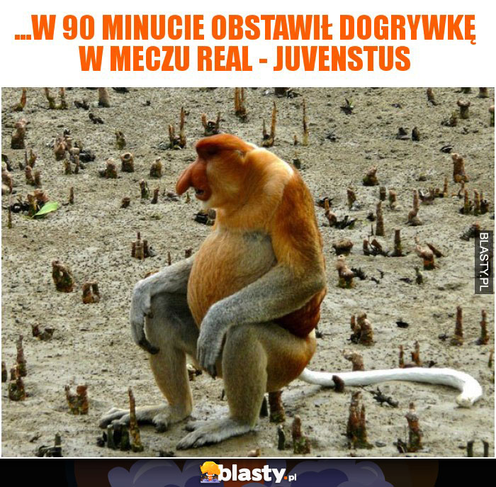 ...w 90 minucie obstawił dogrywkę w meczu Real - Juvenstus ...w 90 minucie obstawił dogrywkę w meczu Real - Juvenstus