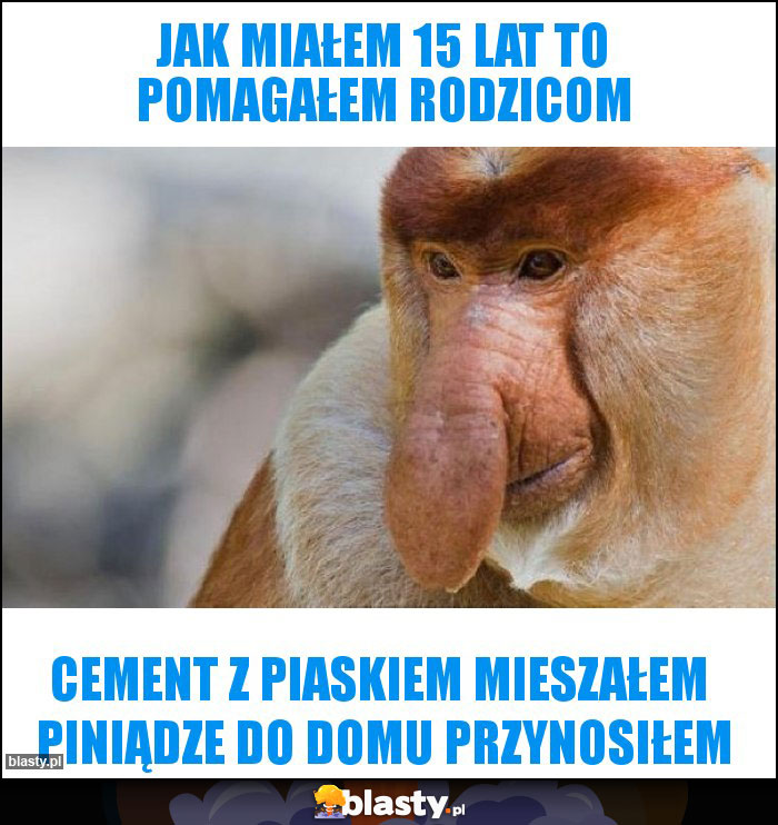 Jak miałem 15 lat to pomagałem Rodzicom Jak miałem 15 lat to pomagałem Rodzicom