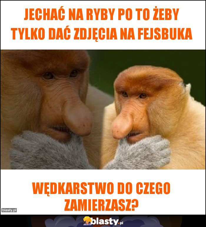 Jechać na ryby po to żeby tylko dać zdjęcia na fejsbuka Jechać na ryby po to żeby tylko dać zdjęcia na fejsbuka