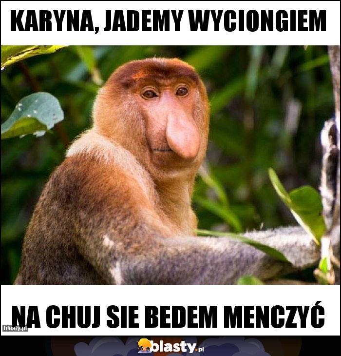Karyna, jademy wyciongiem Karyna, jademy wyciongiem