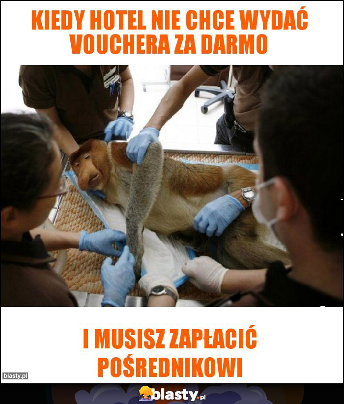 Kiedy hotel nie chce wydać vouchera za darmo Kiedy hotel nie chce wydać vouchera za darmo