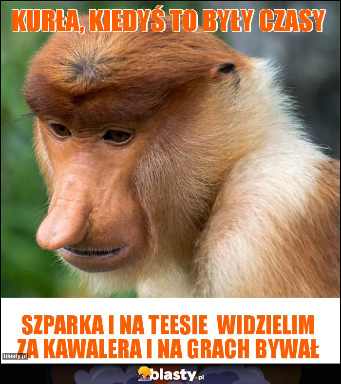 Kurła, kiedyś to były czasy Kurła, kiedyś to były czasy
