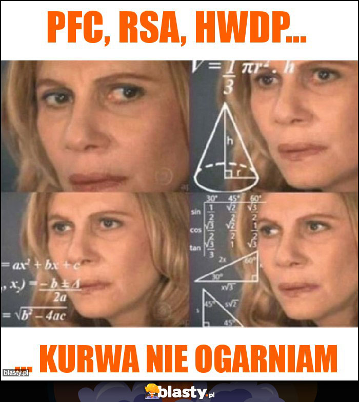 PFC, RSA, HWDP... PFC, RSA, HWDP...