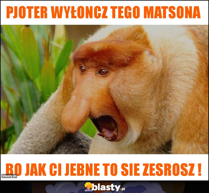 Pjoter Wyłoncz tego matsona Pjoter Wyłoncz tego matsona