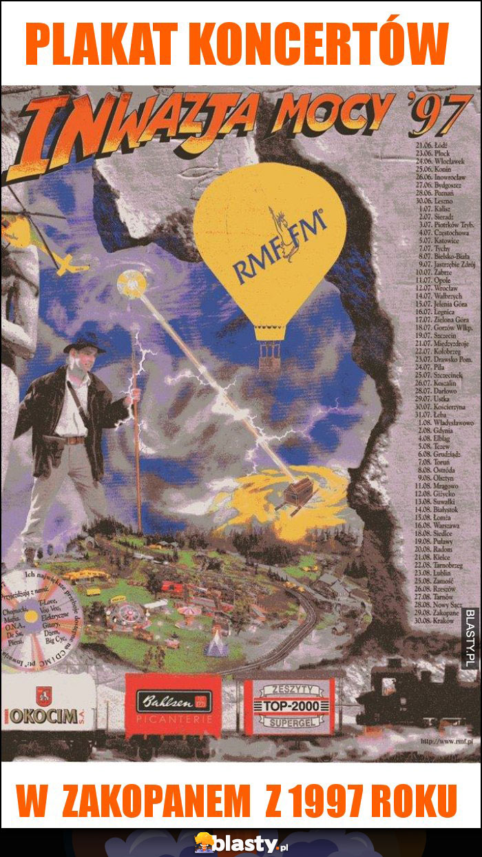 Plakat koncertów Plakat koncertów
