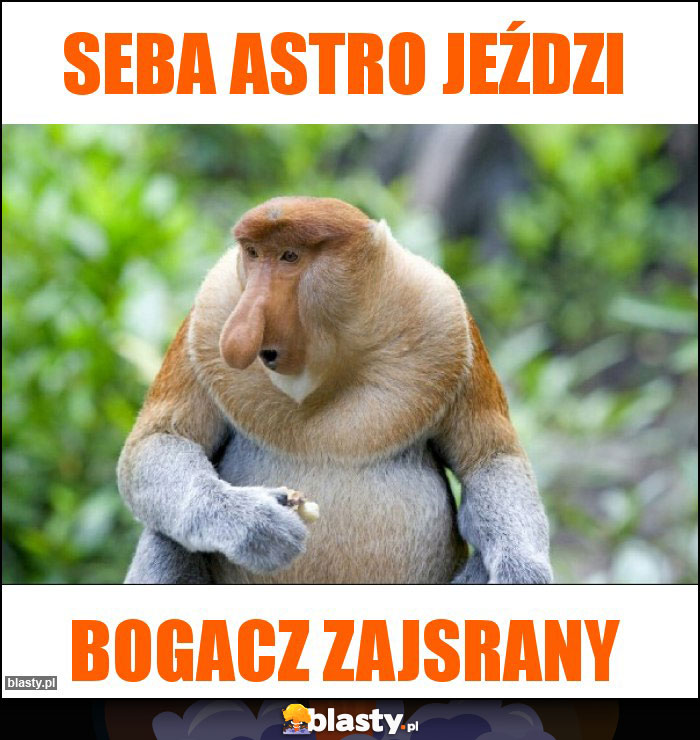 Seba Astro jeździ