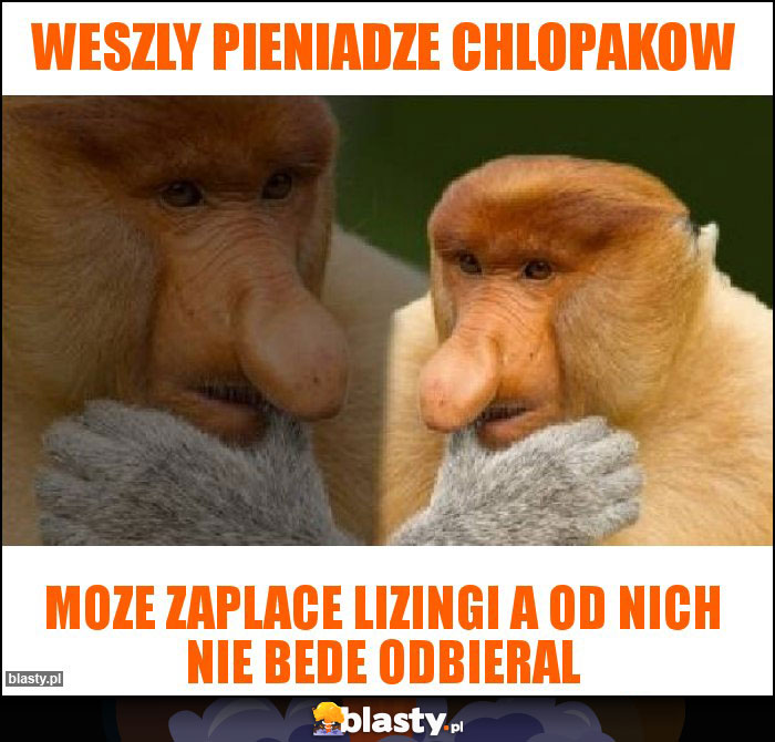 WESZLY PIENIADZE CHLOPAKOW WESZLY PIENIADZE CHLOPAKOW