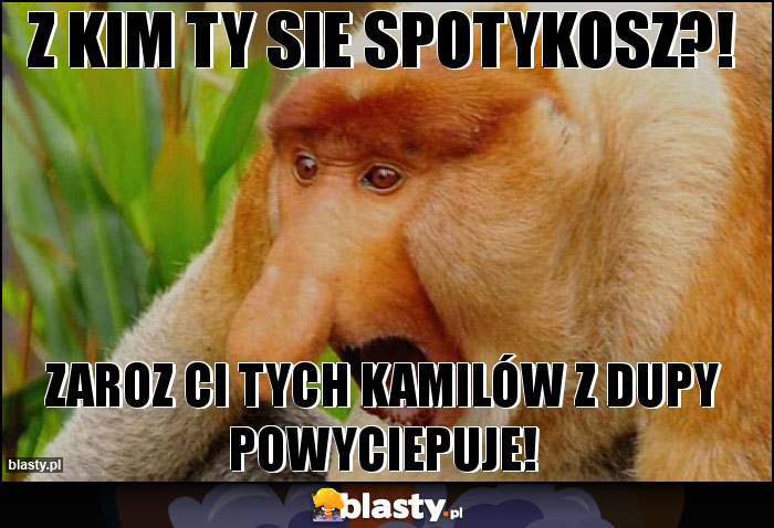 Z kim ty sie spotykosz?! Z kim ty sie spotykosz?!