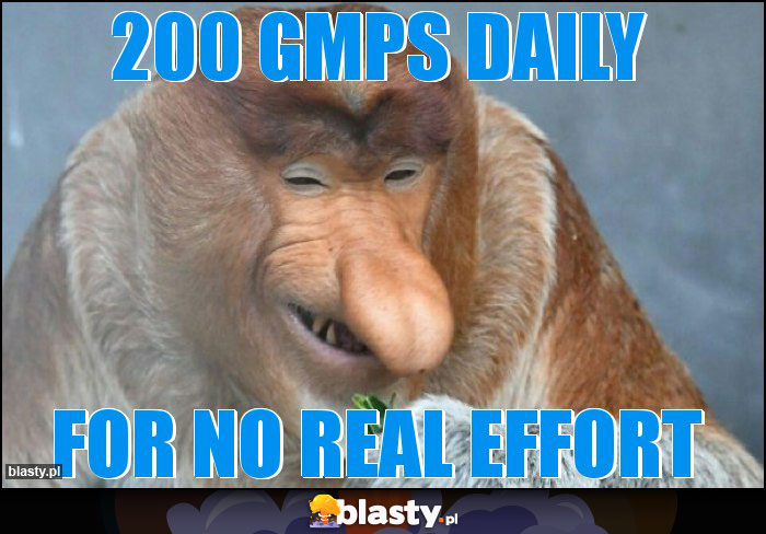 200 gmps daily