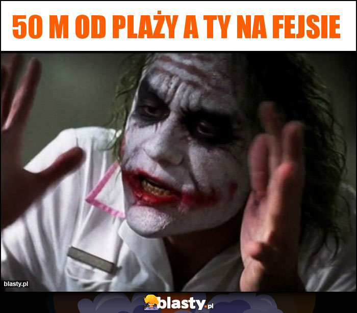 50 m od plaży a Ty na fejsie