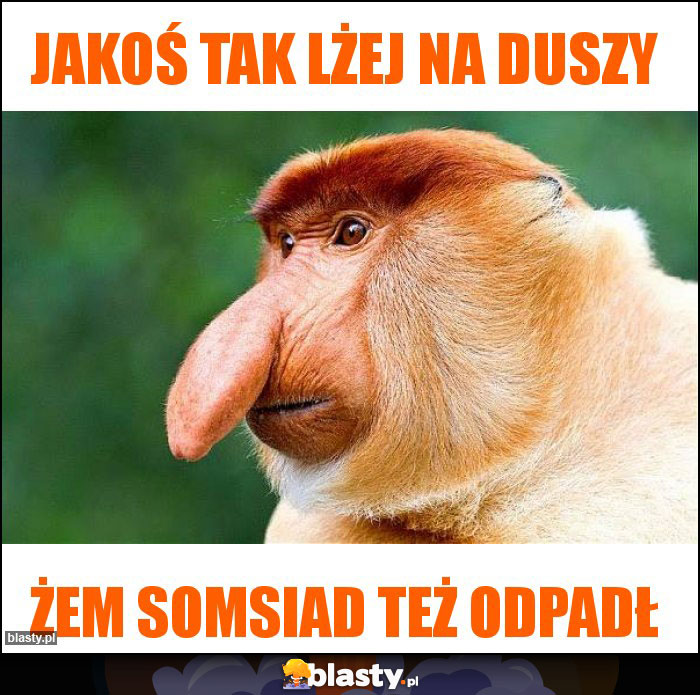 Jakoś tak lżej na duszy Jakoś tak lżej na duszy